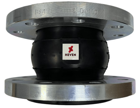 Компенсатор резиновый фланцевый 8010 Ду100 Ру16 (фланцы: сталь, сильфон: EPDM) - Heven