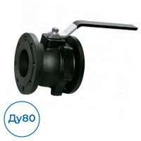 Чугунный кран R740F Ду80 Giacomini