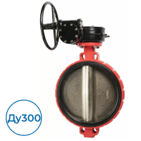 Дисковый затвор 200-300-16 Rushwork Ду300 Ру16