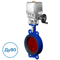 Дисковый затвор VPI4448-U24EP0080 Tecofi Ду80 Ру16
