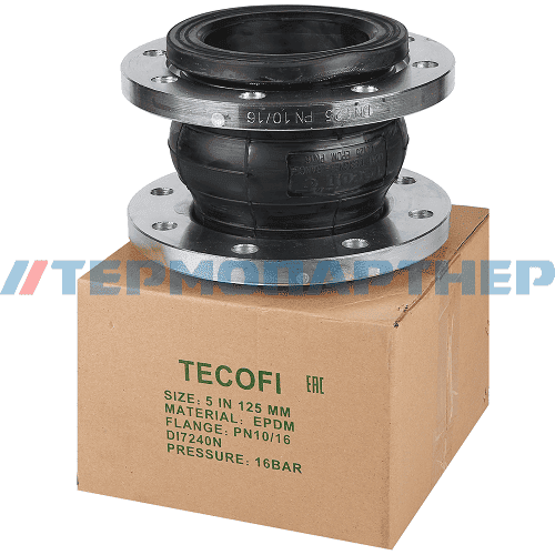 Компенсатор DI7240N Ду125 Ру16 Tecofi (DI7240N-0125)