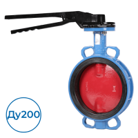 Дисковый затвор VPI4448-02EP0200 Tecofi Ду200 Ру16