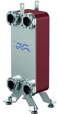 Теплообменник пластинчатый паяный CB200-40L, 40 пластин - Alfa Laval