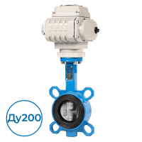 Дисковый затвор VPI4449-N24EP0200 Tecofi Ду200 Ру16