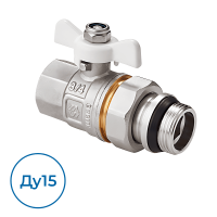 Кран BV.521.04 MVI Ду15 Ру40