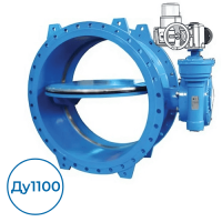 Дисковый затвор VP4208-U04EP1100 Tecofi Ду1100 Ру10