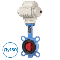 Дисковый затвор VPI4448-N04EP0150 Tecofi Ду150 Ру16