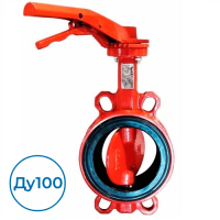 Дисковый затвор VPI4448R-02EP0100 Tecofi Ду100 Ру16