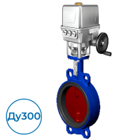 Дисковый затвор VPI4448-U24EP0300 Tecofi Ду300 Ру16