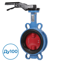 Дисковый затвор VPI4448-02EP0100 Tecofi Ду100 Ру16