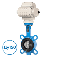Дисковый затвор VPI4449-N04EP0150 Tecofi Ду150 Ру16