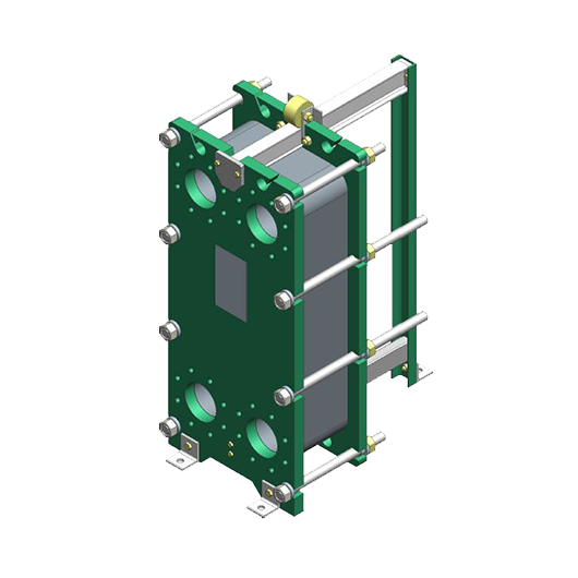 Пластинчатый теплообменник CLH150S 11 пластин - Clever Heat