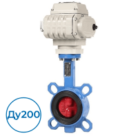 Дисковый затвор VPI4448-N04EP0200 Tecofi Ду200 Ру16