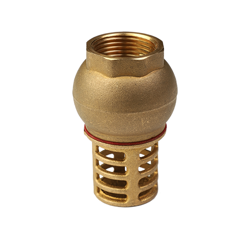 Клапан обратный донный MVI Ду015 (1/2") Ру16 (латунь CW510L, с низким содержанием свинца)