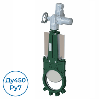 Шиберная задвижка VG4400-U04NI0450 Tecofi Ду450 Ру7
