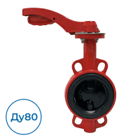 Дисковый затвор 200-080-16 Rushwork Ду80 Ру16