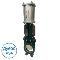 Шиберная задвижка VG4400-03NI0600 Tecofi Ду600 Ру4
