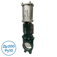 Шиберная задвижка VG4400-03NI0200 Tecofi Ду200 Ру10