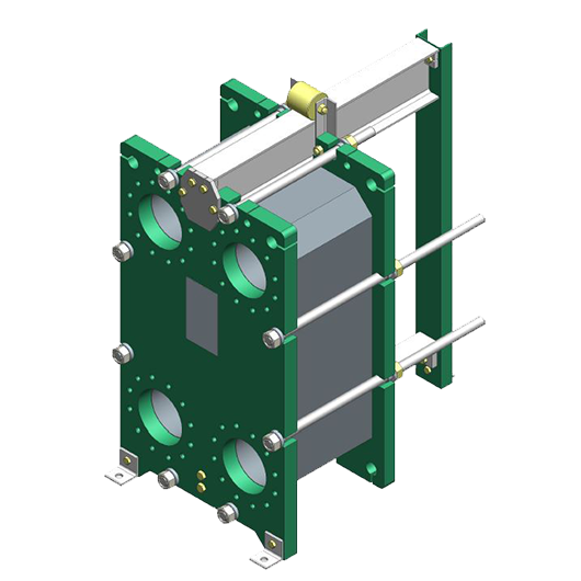 Пластинчатый теплообменник CLH200S 13 пластин - Clever Heat