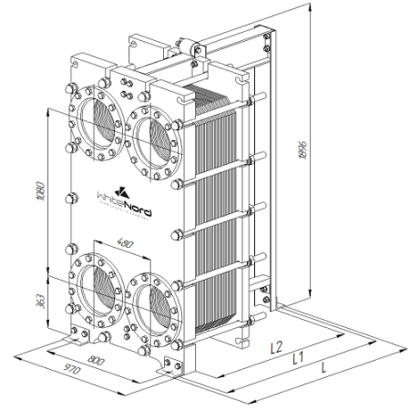 Теплообменник серии EO WhiteNord