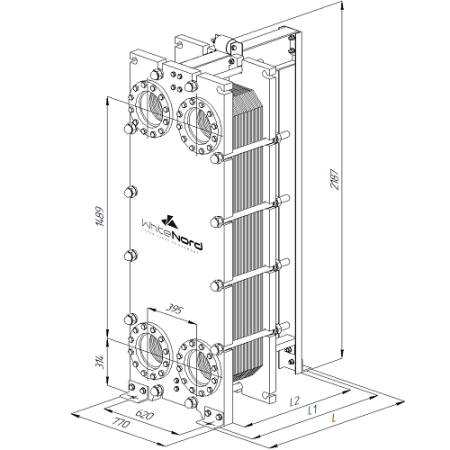 Теплообменник серии Wh WhiteNord