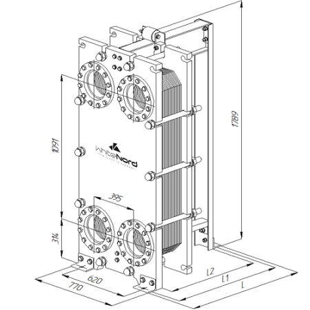 Теплообменник серии SF WhiteNord
