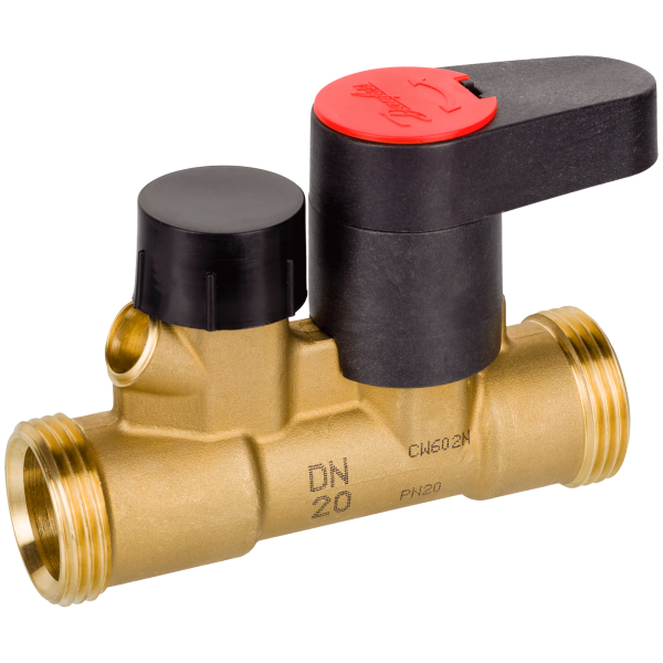 Резьбовой ( наружная) запорный клапан МSV-S Ду15 - Danfoss