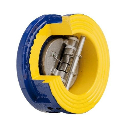 Обратный клапан двухстворчатый 407A Zetkama