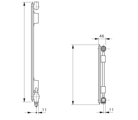 Стальной панельный радиатор Hygiene Ventil 10V 300x400 - Vogel&Noot