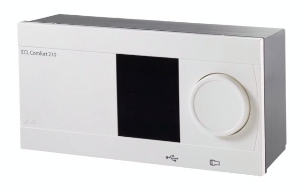 Электронный регулятор ECL Comfort 210 с дисплеем - Danfoss