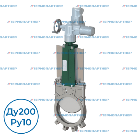 Шиберная задвижка VG6400-U04EP0200 Tecofi Ду200 Ру10
