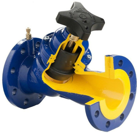 Балансировочный клапан 447A Zetkama