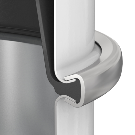 Расширительный мембранный бак Flexcon Solar 8 л, 8 бар, для центрального теплоснабжения, охлаждения и гелиотермических систем