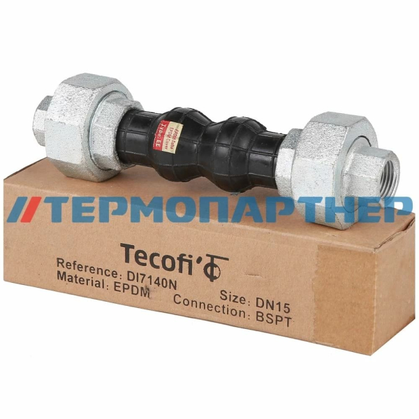 Компенсатор DI7140N Ду15 Ру16 Tecofi (DI7140N-0015)