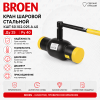 Кран КШТ 60.102.025.А.40 Broen Ду25 Ру40