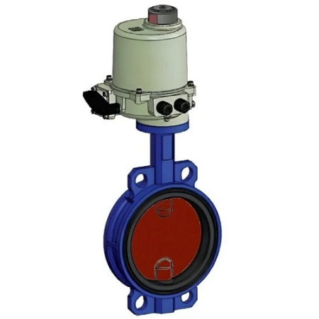 Дисковый затвор VPI4448-G04EP0100 Tecofi Ду100 Ру16