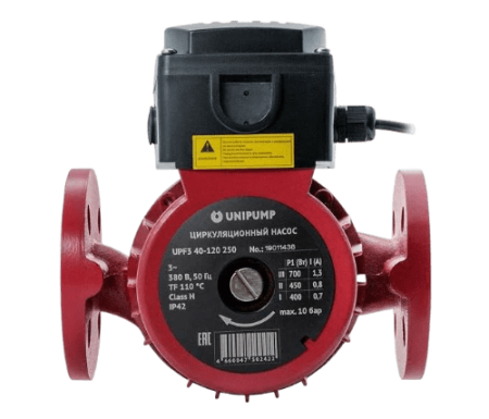 Насос с "мокрым ротором" UPF3 40-160 250 UNIPUMP