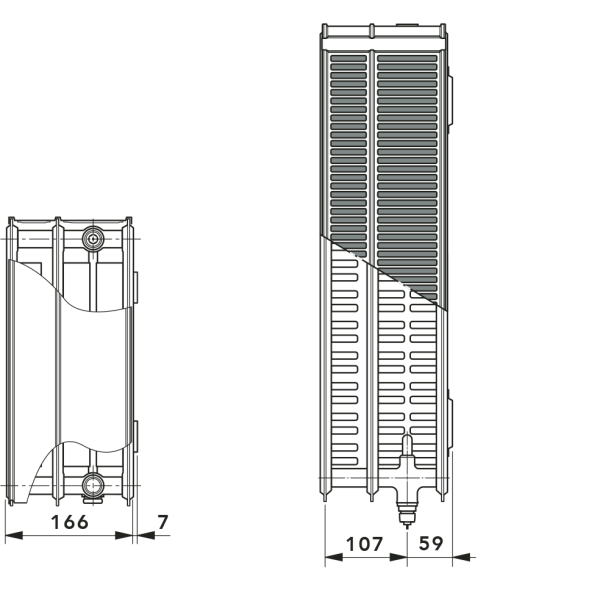 Стальной панельный радиатор Profil Ventil 33KV 300x400 - Vogel&Noot