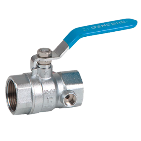 Кран шаровой 3032 с дренажем Genebre