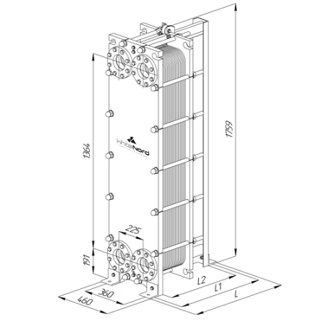 Теплообменник серии FS WhiteNord